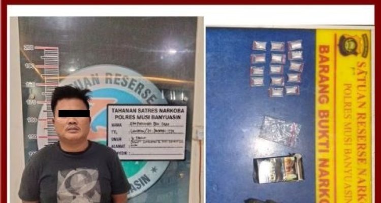 Bawa 14 Paket Sabu, Seorang Warga Lumpatan II Terjaring Razia Polsek Babat Toman