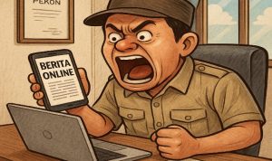 Gunung Tiga: Kekacauan Logika Media, Saat Kepala Pekon Lupa Membaca Byline