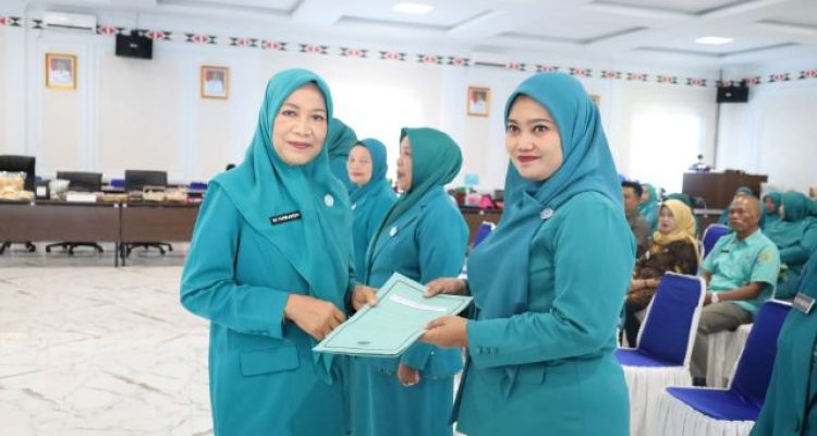 Delapan Ketua PKK Kecamatan Dilantik, Berikut Nama-namanya