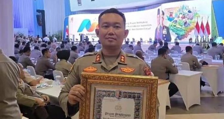 Polres Lahat Raih Penghargaan Reformasi Birokrasi di Ajang Musrenbang Polri 2025