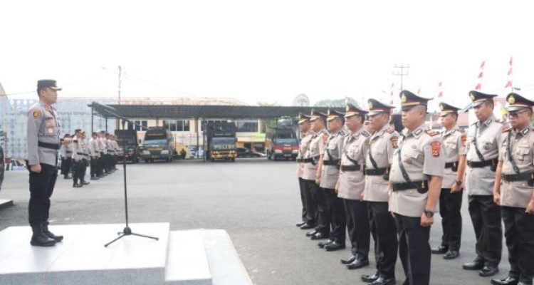 Kapolres Lahat Resmi Lantik Pejabat Baru, Dorong Kinerja Polres Makin Optimal