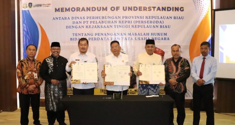 Kejati Kepri Perkuat Tata Kelola Maritim: Jalin Kolaborasi Hukum dengan Dishub dan PT Pelabuhan Kepri