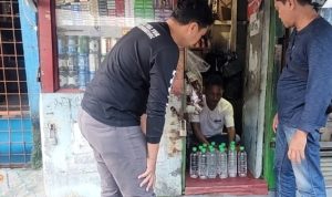 Operasi Anti-Miras Polresta Bogor Kota: Puluhan Botol Disita dari Warung dan Kios