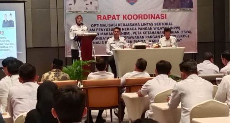 Pemkab Lahat Perkuat Sinergi Lintas Sektor dalam Penyusunan Dokumen Ketahanan Pangan dan Gizi