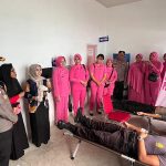 HUT Bhayangkara ke-79, Polres Anambas Tebar Kepedulian Lewat Donor Darah Massal