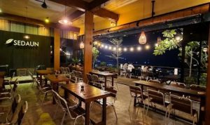 Cafe Sedaun Tanjungpinang, Tempat Nongkrong Sejuk Bernuansa Alam di Tengah Kota