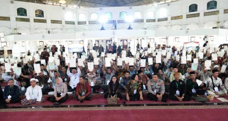 Kementerian ATR/BPN Berkomitmen Tuntaskan Pendaftaran Tanah Wakaf di Indonesia