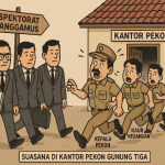 Inspektorat Tanggamus Didorong Ungkap Tuntas Dugaan KKN Pekon Gunung Tiga, Grib Jaya Kawal hingga Titik Nol