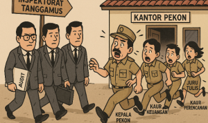 Inspektorat Tanggamus Didorong Ungkap Tuntas Dugaan KKN Pekon Gunung Tiga, Grib Jaya Kawal hingga Titik Nol