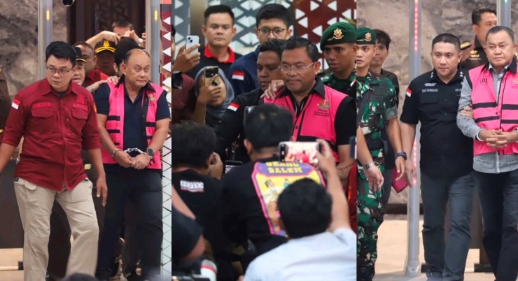 Tiga Eks Pimpinan BGN Kompak Pakai Rompi Tahanan, Kejagung Bongkar Dugaan Korupsi MBG